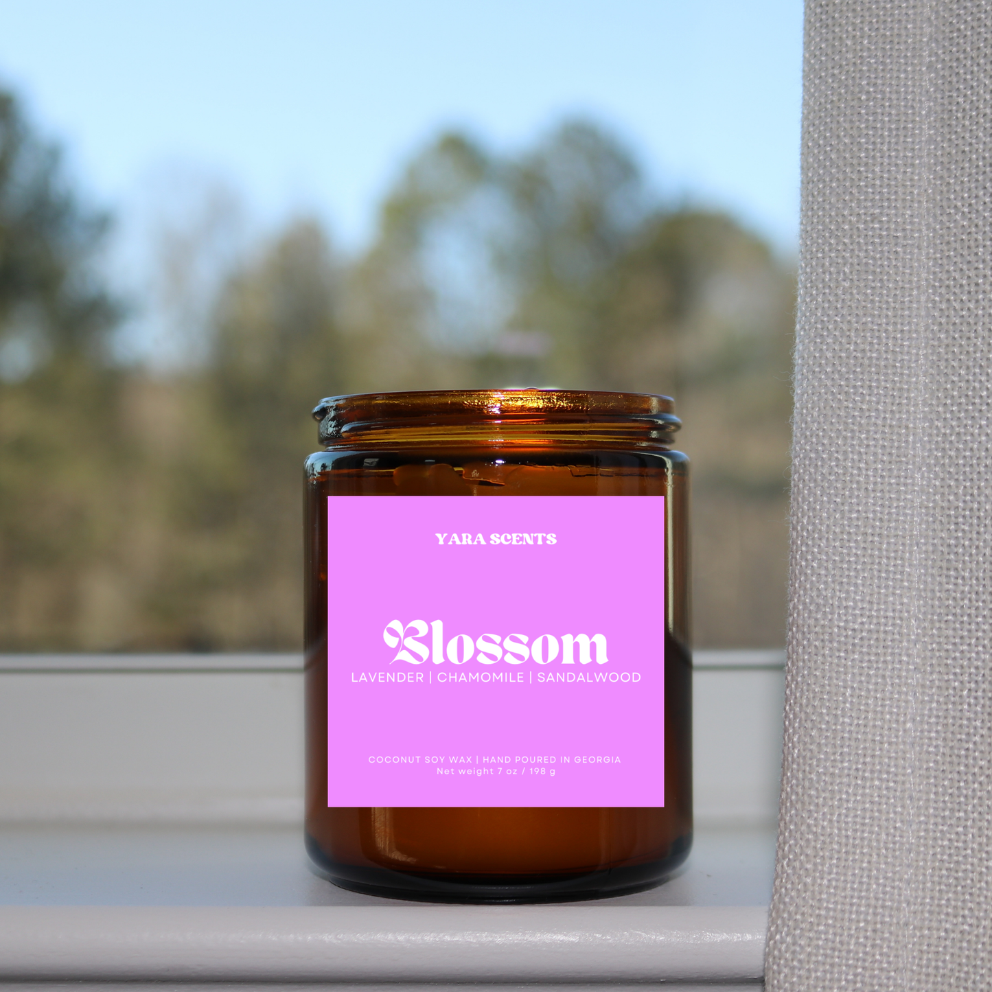 BLOSSOM | Wood Wick Coconut Soy Candle