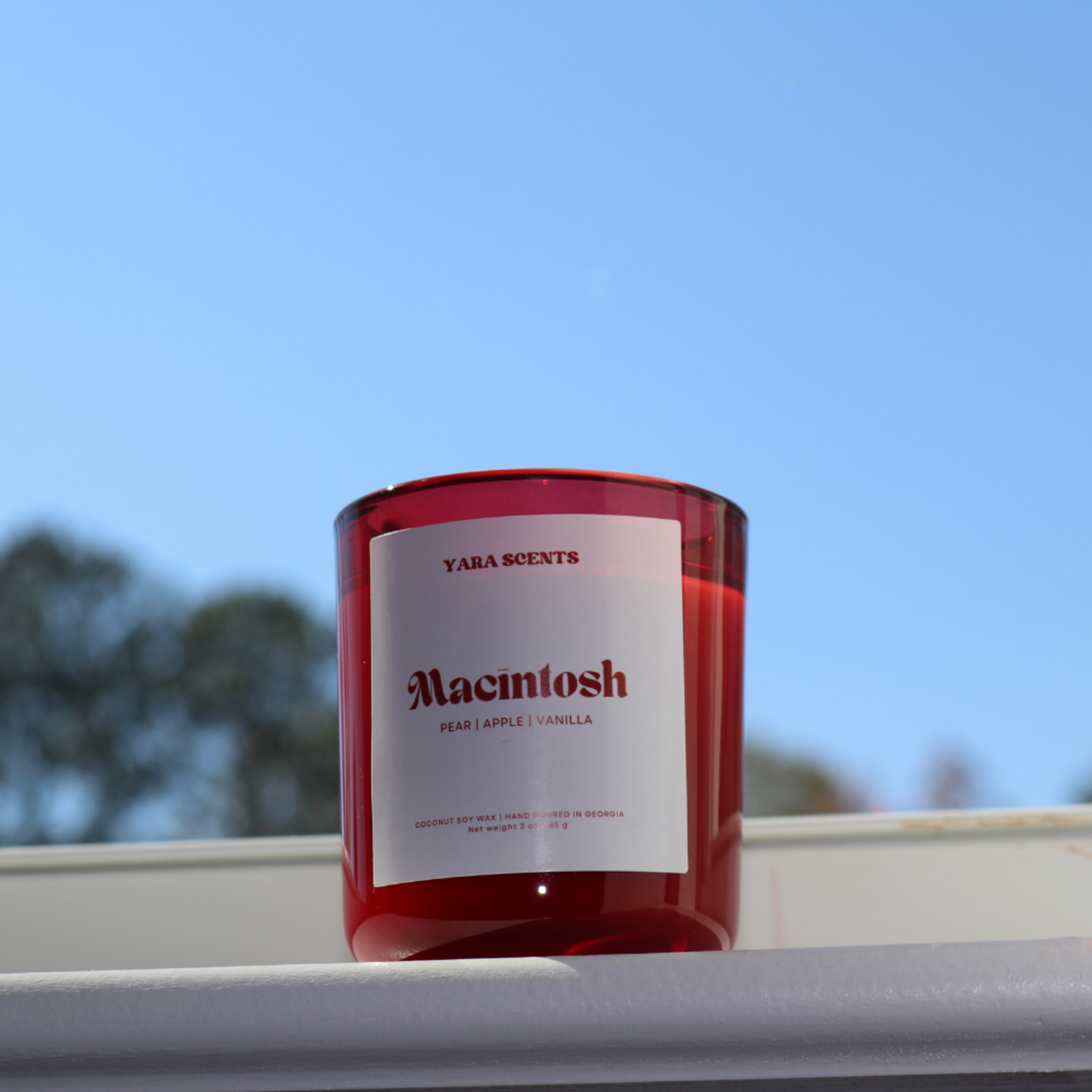 MACINTOSH | Wood Wick Coconut Soy Candle
