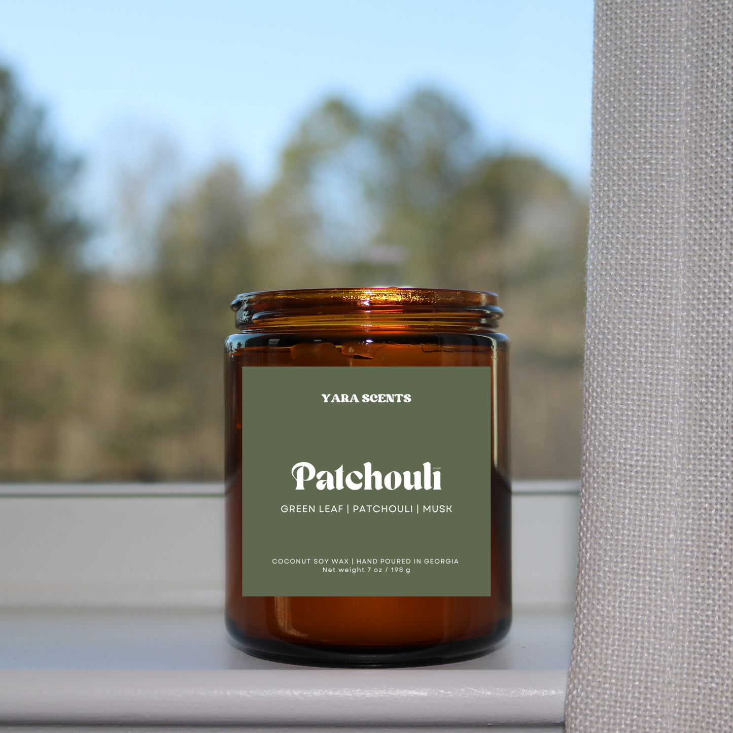 PATCHOULI | Wood Wick Coconut Soy Candle