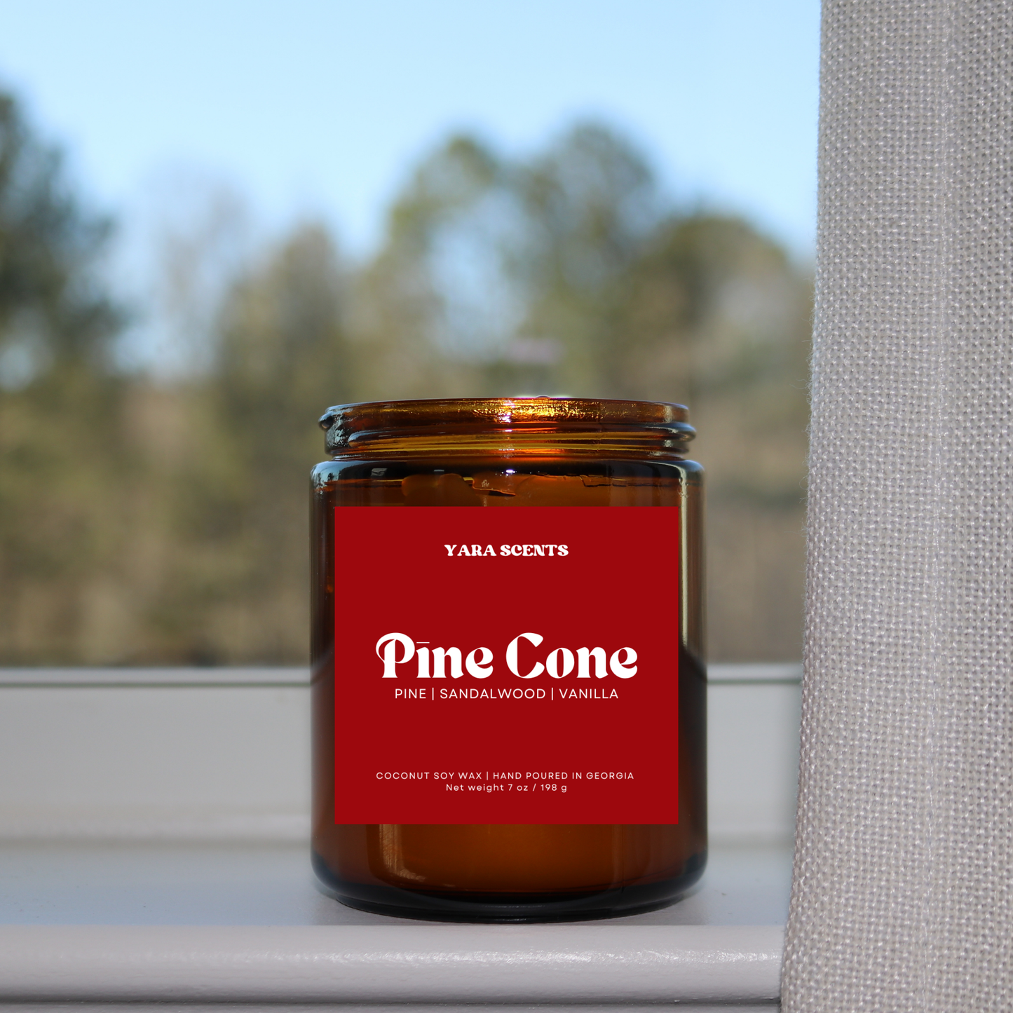 PINE CONE | Wood Wick Coconut Soy Candle
