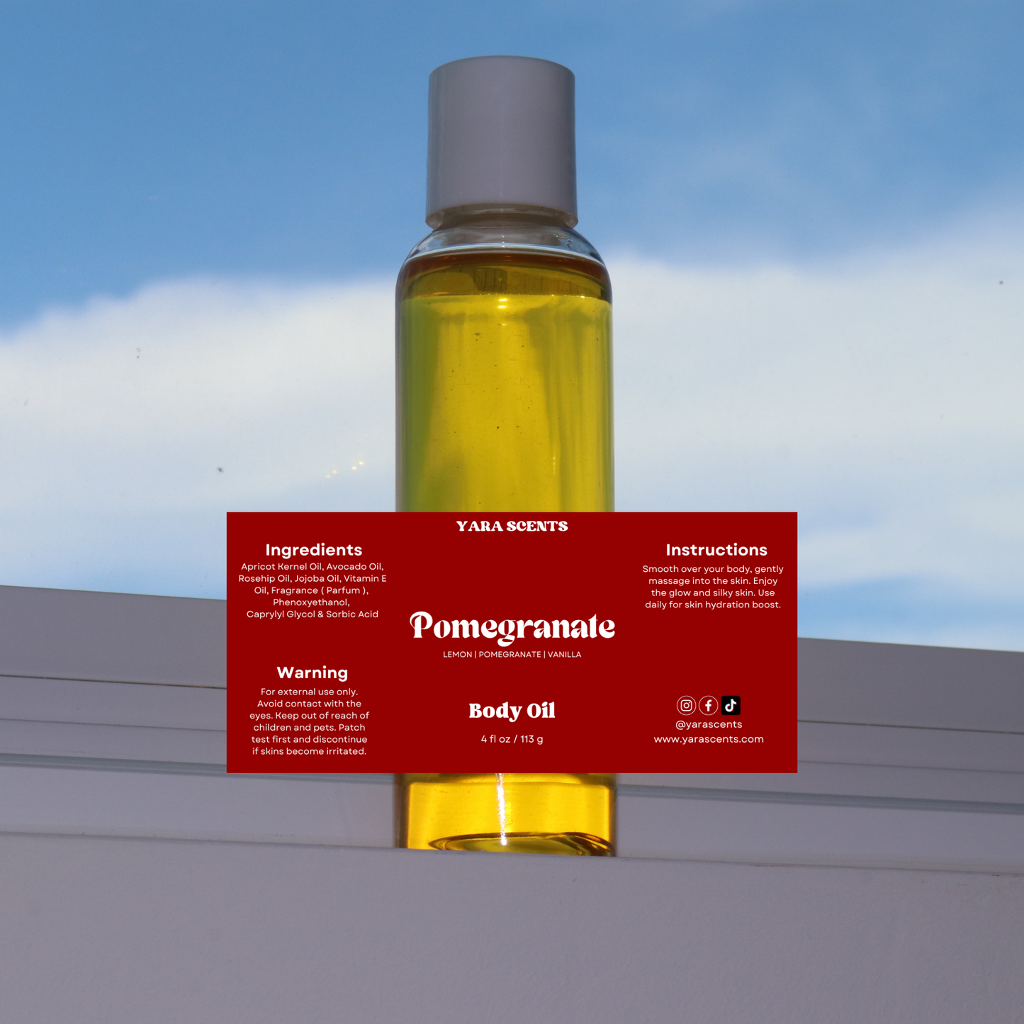 POMEGRANATE | Body Oil