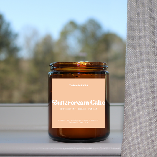BUTTERCREAM CAKE | Wood Wick Coconut Soy Candle