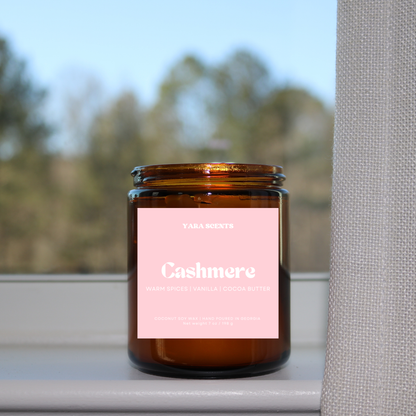 CASHMERE | Wood Wick Coconut Soy Candle