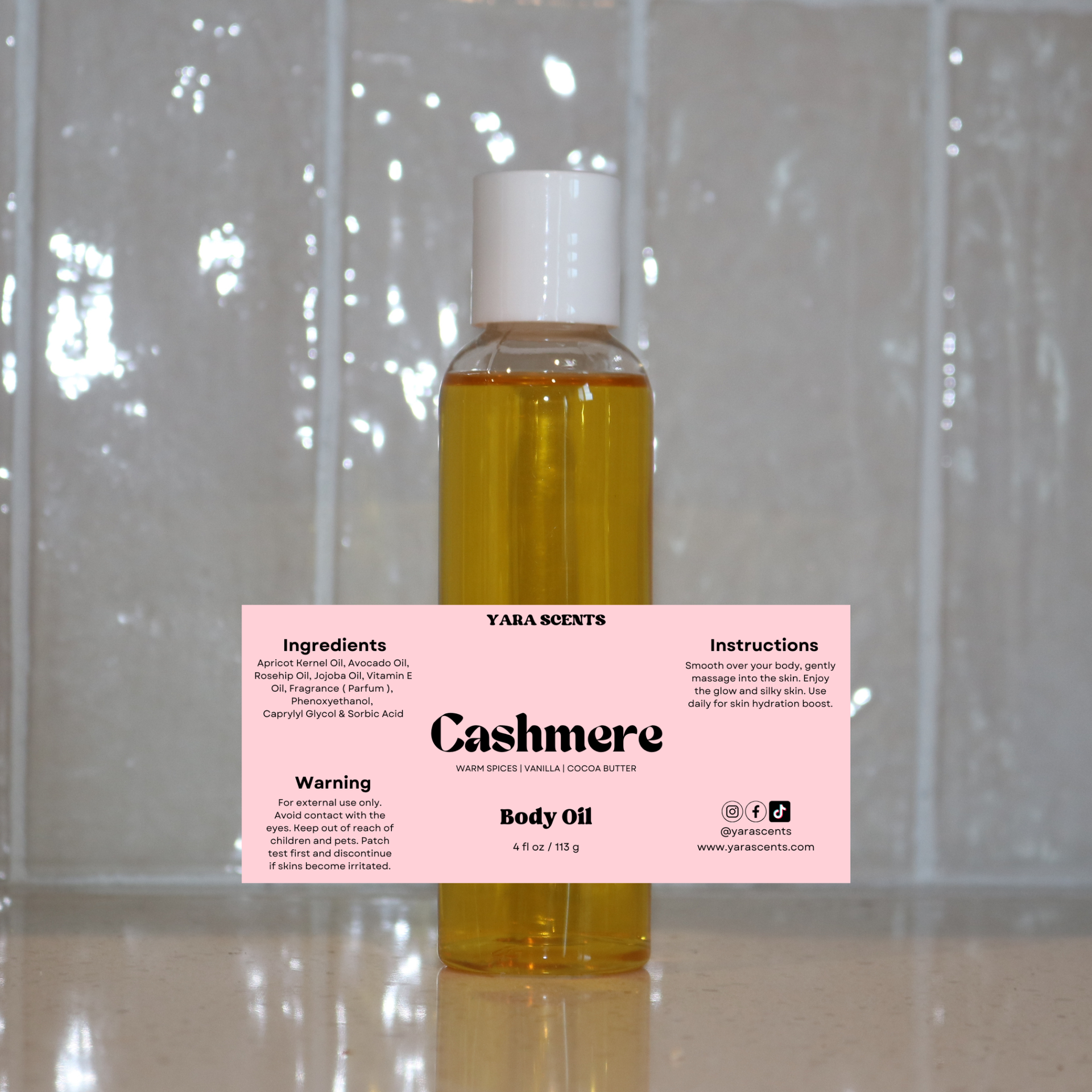 CASHMERE | Body Oil – Yara Scents