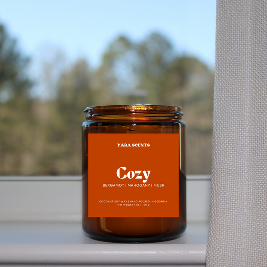 COZY | Wood Wick Coconut Soy Candle