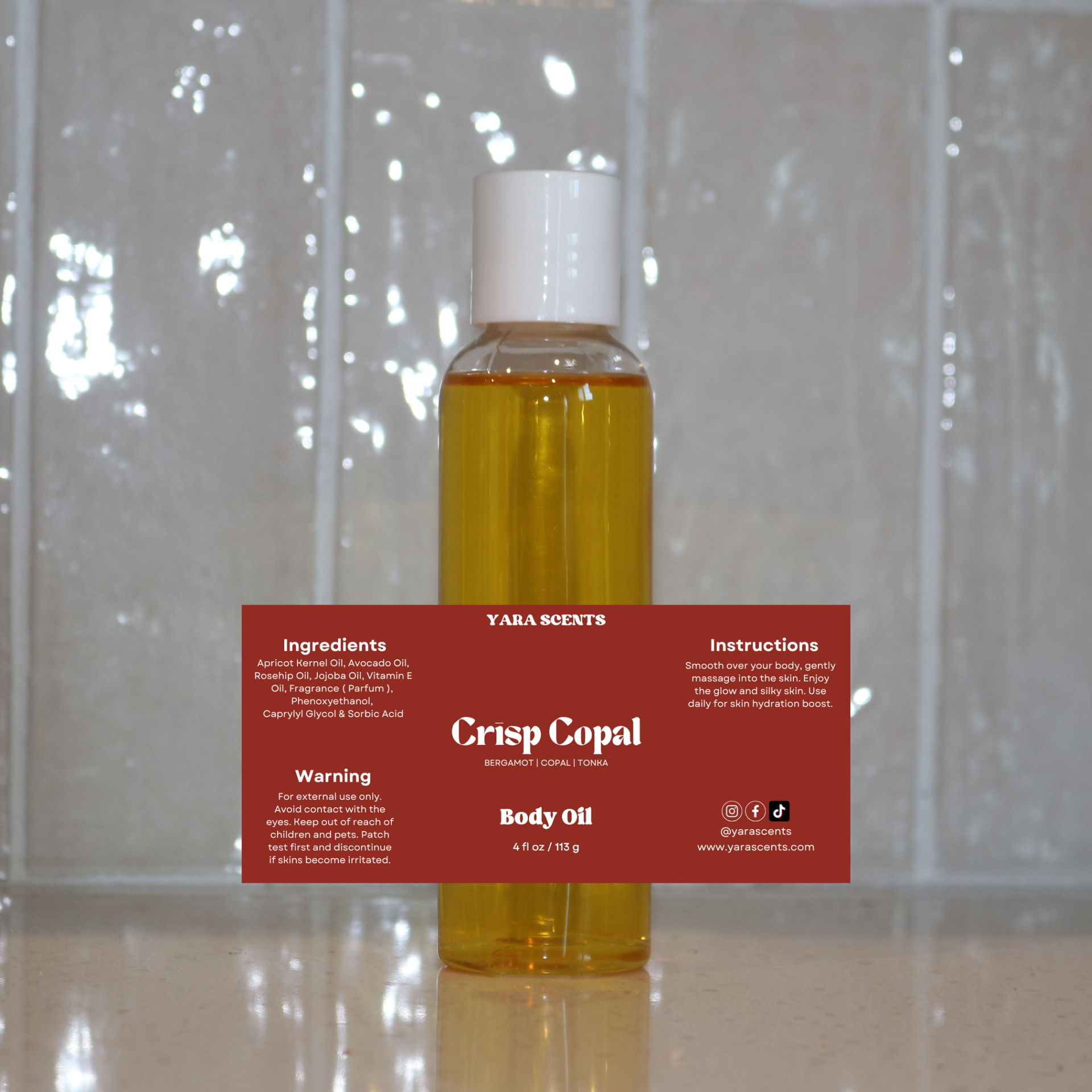 CRISP COPAL | Body Oil – Yara Scents