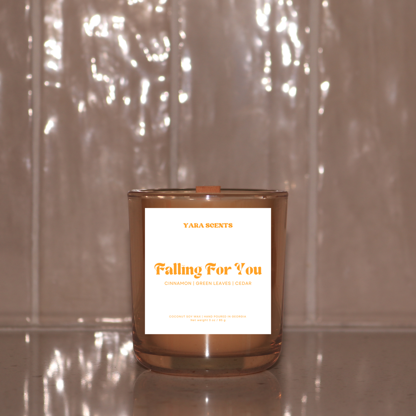 FALLING FOR YOU | Wood Wick Coconut Soy Candle