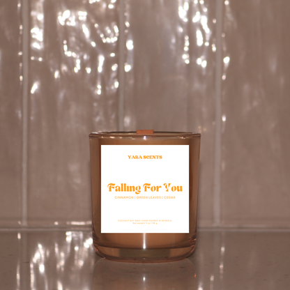 FALLING FOR YOU | Wood Wick Coconut Soy Candle
