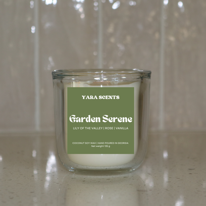 GARDEN SERENE | Wood Wick Coconut Soy Candle