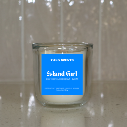 ISLAND GIRL | Wood Wick Coconut Soy Candle