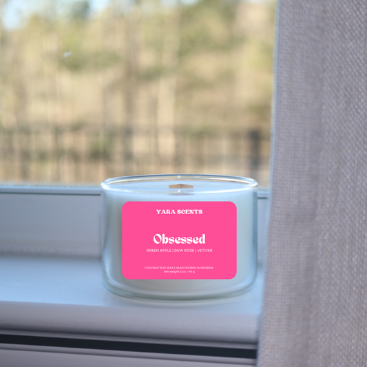 OBSESSED | Wood Wick Coconut Soy Candle