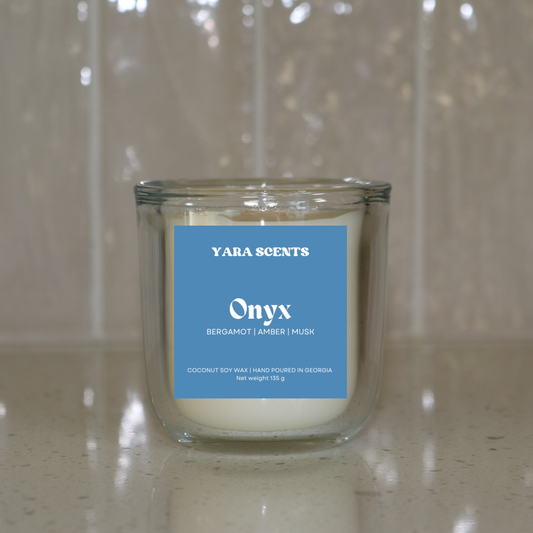 ONYX | Wood Wick Coconut Soy Candle