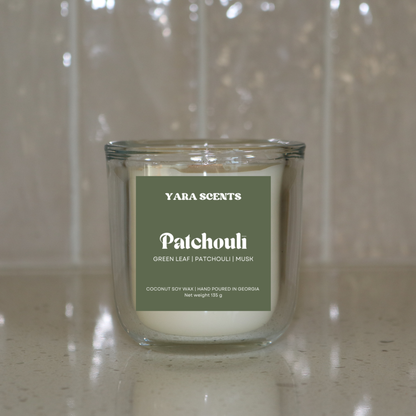 PATCHOULI | Wood Wick Coconut Soy Candle