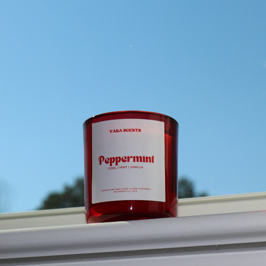 PEPPERMINT | Wood Wick Coconut Soy Candle