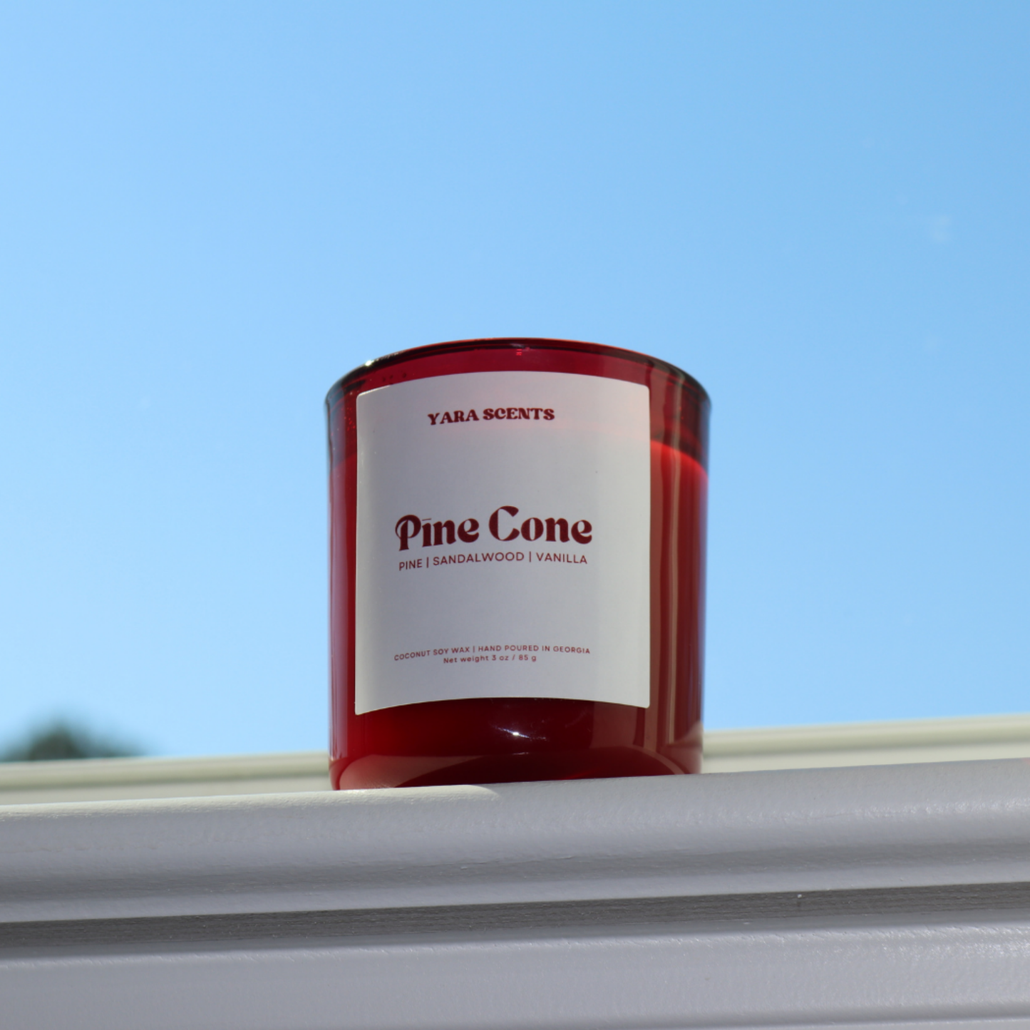 PINE CONE | Wood Wick Coconut Soy Candle