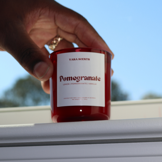 POMEGRANATE | Wood Wick Coconut Soy Candle