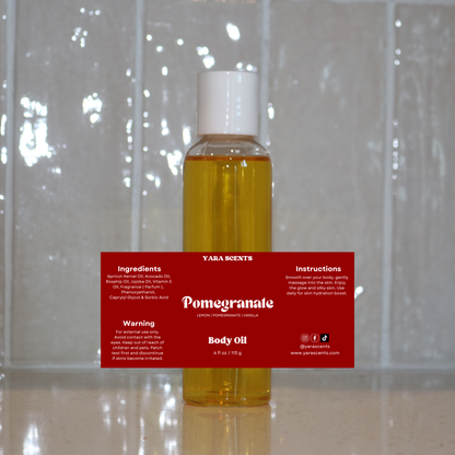 POMEGRANATE | Body Oil