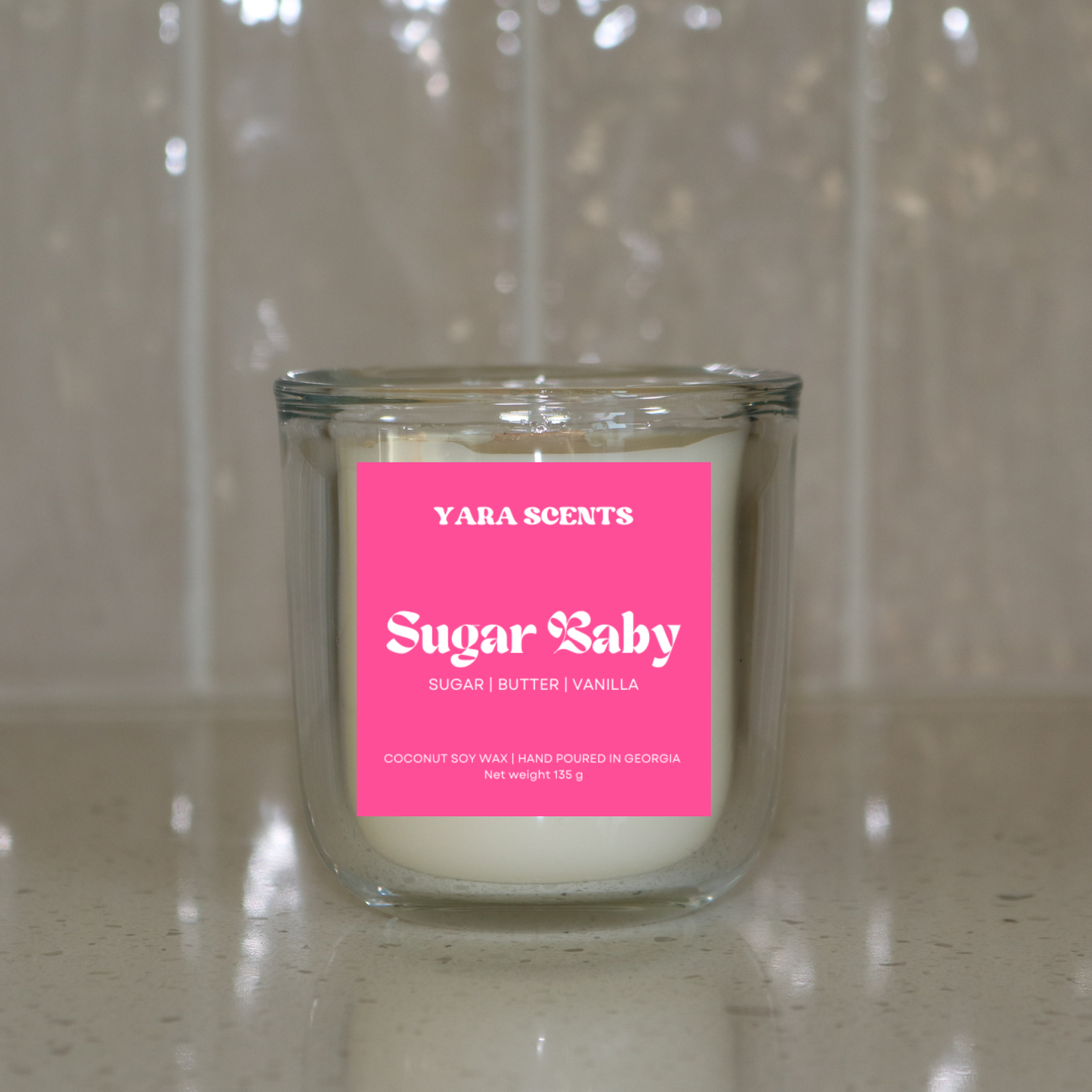 SUGAR BABY | Wood Wick Coconut Soy Candle