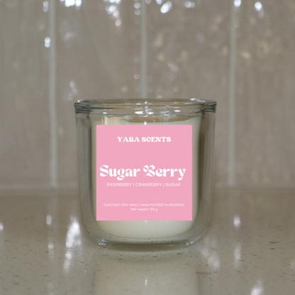 SUGAR BERRY | Wood Wick Coconut Soy Candle