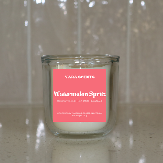 WATERMELON SPRITZ | Wood Wick Coconut Soy Candle