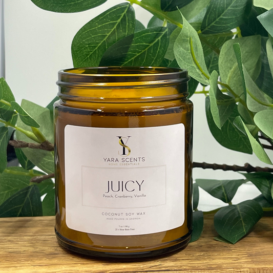 JUICY | 7 oz. Wood Wick Coconut Soy Candle