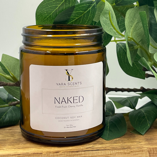 NAKED | 7 oz. Wood Wick Coconut Soy Candle